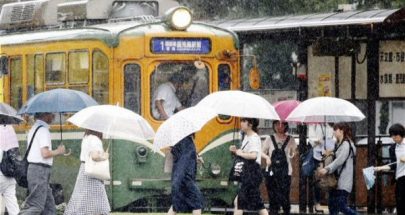 اليابان تصدر تحذيرا طارئا بعد أمطار قياسية في جزيرة كيوشو image