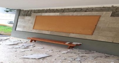 إصابة 7 تلاميذ اثر سقوط حائط عليهم في مدرسة "الشانفيل" image