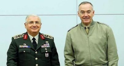 رئيسا أركان الولايات المتحدة وتركيا يبحثان وضع سوريا في بروكسل image