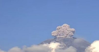 بالفيديو.. لحظة ثوران بركان في المكسيك image