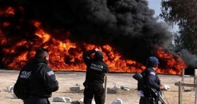 مقتل وإصابة العشرات في انفجار خط أنابيب بوسط المكسيك image