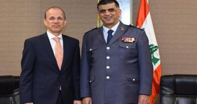 اللواء عثمان استقبل السفير الهولندي في لبنان image