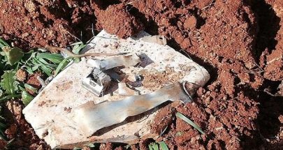 بالصور: العثور على صاروخ في حوش الغنم بعد الغارات الاسرائيلية على سوريا image