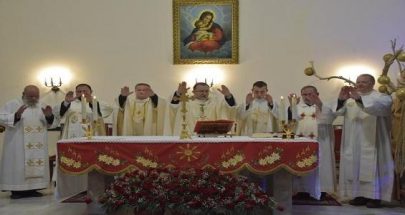قداس إيطالي لبناني في علما الشعب بمشاركة السفير البابوي image