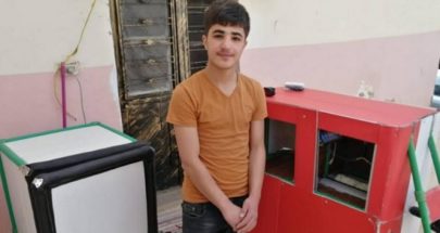عمره 16 عاما... لبناني إخترع ثلاثة إبتكارات للحد من إنتشار "كورونا"! image