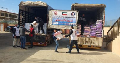 مساعدات غذائية من الهلال الاحمر الكويتي لـ200 عائلة في بلدة القرقف عكار image