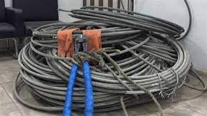 سرقة شبكة الكهرباء في حي الحردوش بالدبية image