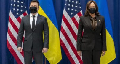 رئيس أوكرانيا لنائبة الرئيس الأميركي: أريد السلام image