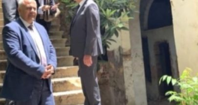 المرتضى زار ووزير العدل منزل فيروز في زقاق البلاط: هذا البيت لن ينهار image