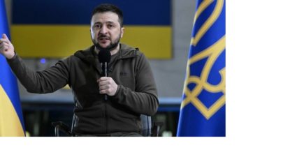 الحرب في أوكرانيا: زيلينسكي يقول إن روسيا حولت منطقة دونباس إلى "جحيم" image