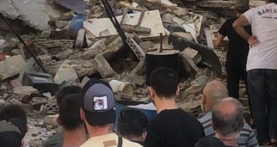 انهيار مبنى في طرابلس (فيديو) image