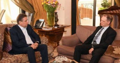 مرحلة ما بعد الانتخابات النيابية محور لقاء كنعان والسفير البريطاني image