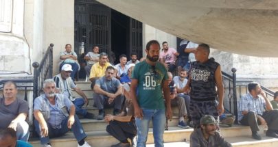 اعتصام مفتوح في بلدية طرابلس... image