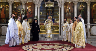 يوحنا العاشر يقيم عيد رقاد السيدة في الكاتدرائية المريمية في دمشق image