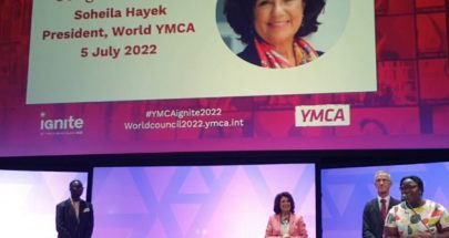سهيلة حايك رئيسة عالمية لجمعية الشبان المسيحية (YMCA) image
