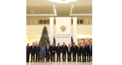 السفير بو نصّار التقى الرئيس المجلس الفيدرالي الروسي بحضور السفراء العرب image