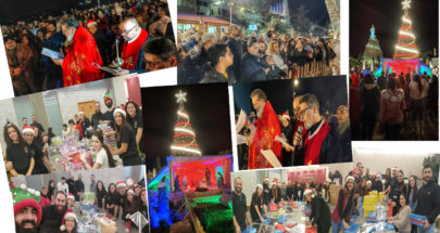 التحضيرات لإحتفال عيد الميلاد في سيدة لبنان بدأت image