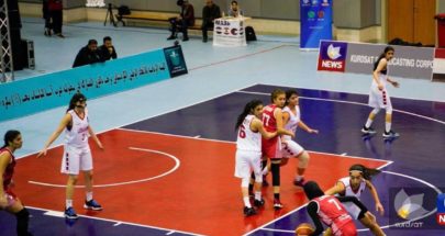 سوريا تحرز لقب بطولة غرب آسيا للاناث بكرة السلة بعد فوزها على لبنان image