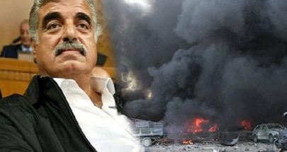 إغتيال الرئيس رفيق الحريري بسيارة مفخخة في بيروت image