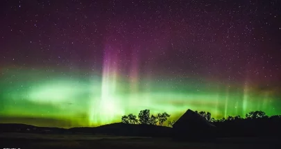 لكشف لغز الشفق القطبي.. هالات ضوء اصطناعية تغطي سماء السويد image