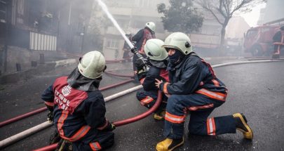 مصرع شخصين في حريق فندق في اسطنبول image