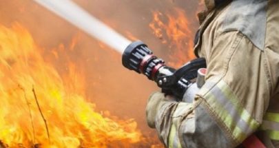اندلاع حريق هائل في العديسة والعمل جارٍ لإخماد النيران image