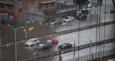 "حالة طوارئ" في نيويورك.. أمطار غزيرة تغمر الطرق وتعطل مترو الأنفاق image