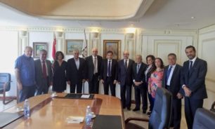 نقابة محرري الصحافة عند حاكم مصرف لبنان بالإنابة‎ image