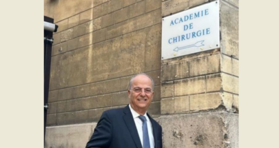 انتخاب البروفسور جورج مراد عضوا دائم في أكاديمية الجراحة الفرنسية image