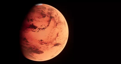 صورة فريدة لأفق المريخ الساحر بعد أشهر من التنسيق image