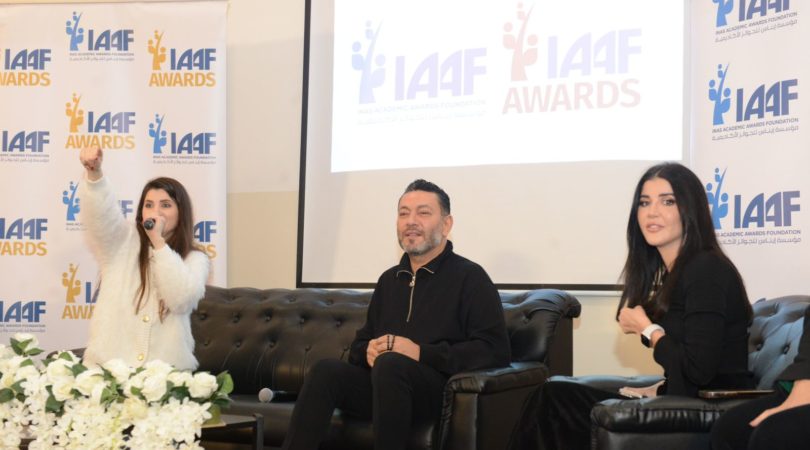 ‎إيناس الجرمقاني وزياد برجي يطلقان مسابقة "IAAF AWARDS" في ثانوية بعقلين الرسمية image