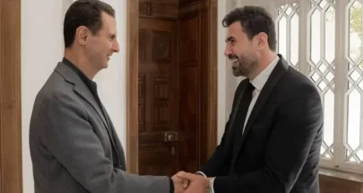 نجم "مال القبان" يرد.. خالد القيش: لهذا اجتمعت بالرئيس الأسد image