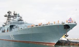 سفن حربية روسية تدخل البحر الأحمر image