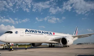 طائرة للخطوط الفرنسية تهبط اضطراريا في مطار باكو الدولي image