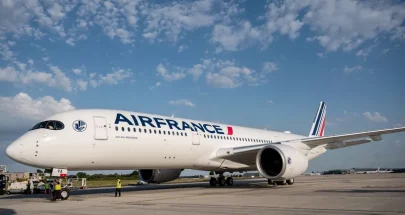 طائرة للخطوط الفرنسية تهبط اضطراريا في مطار باكو الدولي image