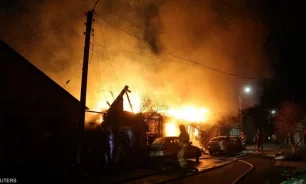 اندلاع النيران في منشآت روسية للطاقة إثر هجمات بمسيّرات image