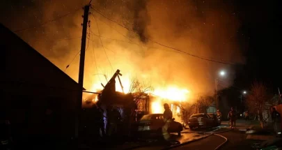 اندلاع النيران في منشآت روسية للطاقة إثر هجمات بمسيّرات image