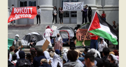مؤيدون للفلسطينيين يعتصمون في مزيد من الجامعات الأميركية image