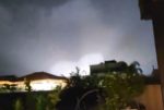 بالفيديو- لحظة سقوط صاروخ أُطلق من لبنان في الجليل الأعلى image