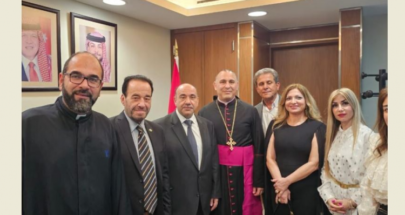 المطران مراد زار سفير الأردن وتشديد على توطيد العلاقات image