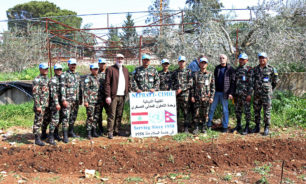 مشروع زراعة الشاي في مجدل سلم بقيادة الكتيبة النيبالية image