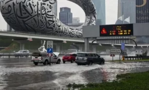 أمطار "تاريخية" تضرب الإمارات.. ما هو "منخفض الهدير"؟ image