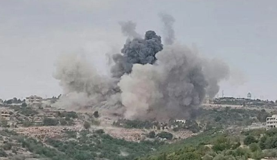 الجبهة "مشتعلة".. الطيران الحربي الإسرائيلي ينفّذ غارات على الجنوب image