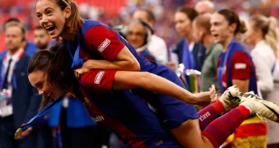 برشلونة يتوج بلقب أبطال أوروبا للسيدات للمرة الثالثة image