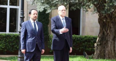 الرئيس القبرصي مجدّداً في لبنان لبحث ملف النزوح image