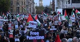 تظاهرات في مدن وعواصم عالمية تنديدا بالعدوان الإسرائيلي المتواصل على غزة image