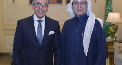 البخاري استقبل السفير المصري image