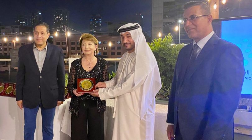 يولاند خوري نالت جائزة افضل برنامج تلفزيوني سياحي على مستوى الوطن العربي image
