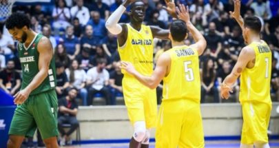 الرياضي يحرز بطولة لبنان في كرة السلة image