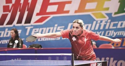 تأهل بطلة كرة الطاولة ماريانا سهاكيان الى أولمبياد باريس image